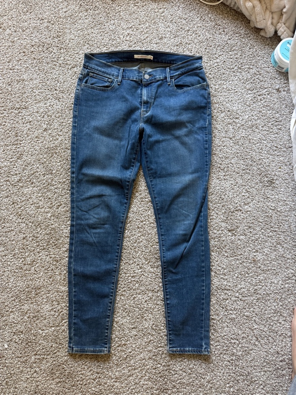 Levi’s Classic Women's Dark Blue Stretch Skinny Jeans